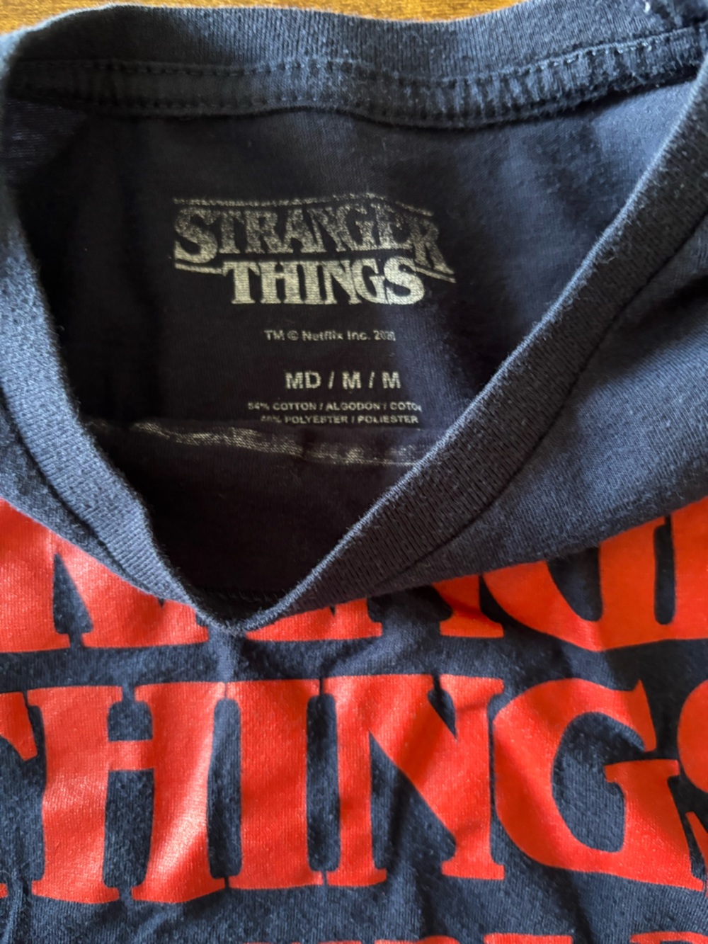 Stranger Things Kids Graphic Tee - White, Charcoal & Navy bundle - Picture 7 of 7